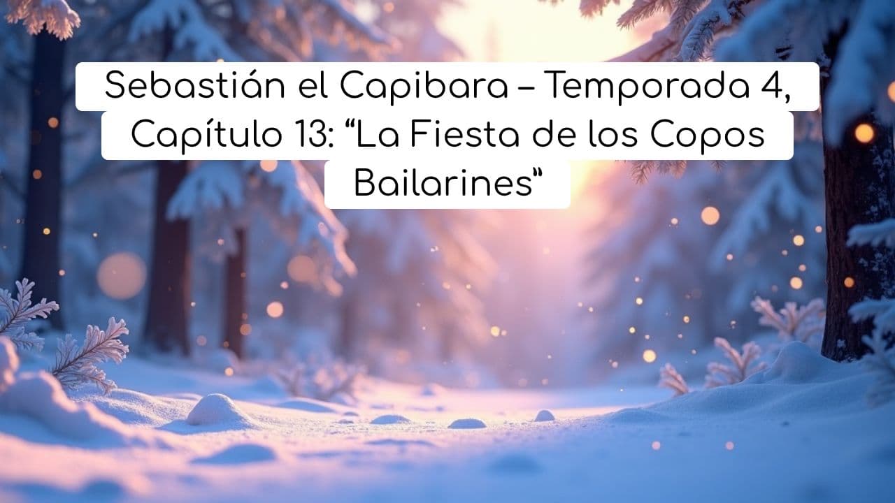 Sebastián el Capibara – Temporada 4, Capítulo 13: “La Fiesta de los Copos Bailarines”