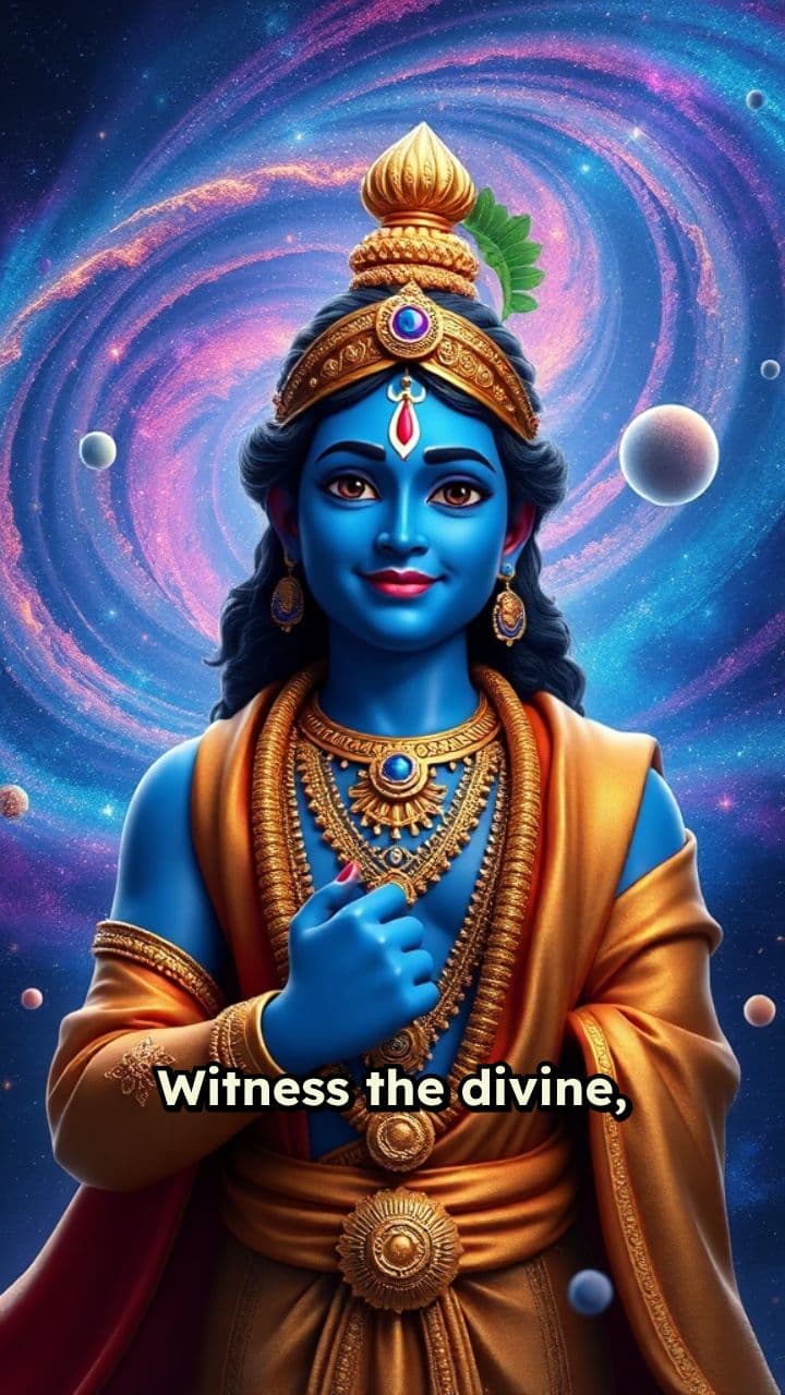 Lord Krishna: Cosmic Tapestry