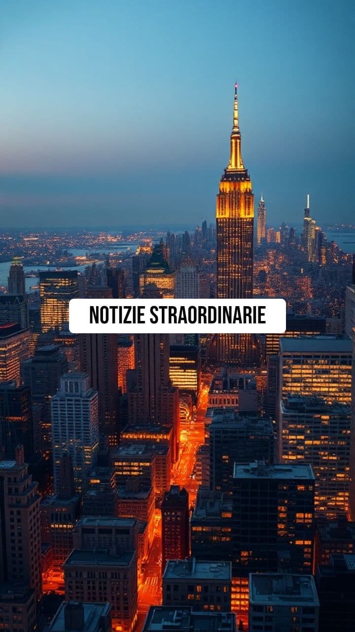 Notizie Straordinarie da New York: L'Amore che Sorprende il Mondo