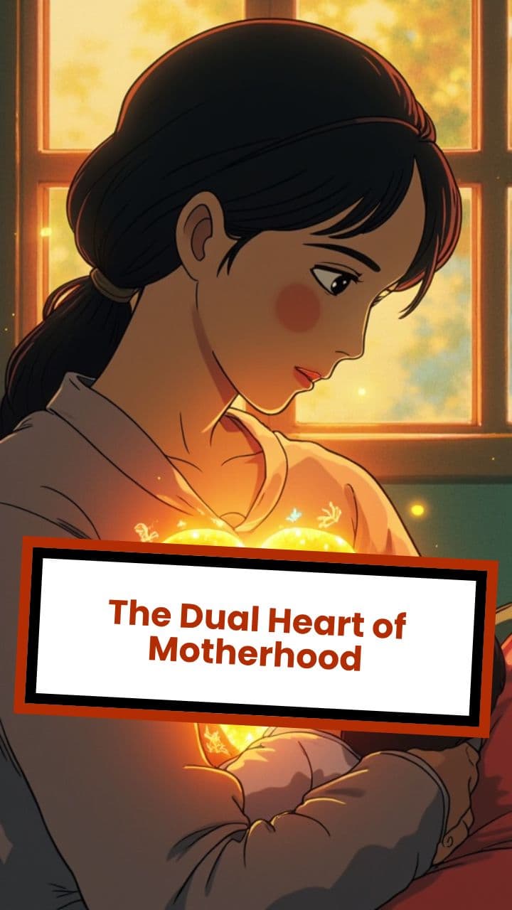 The Dual Heart of Motherhood