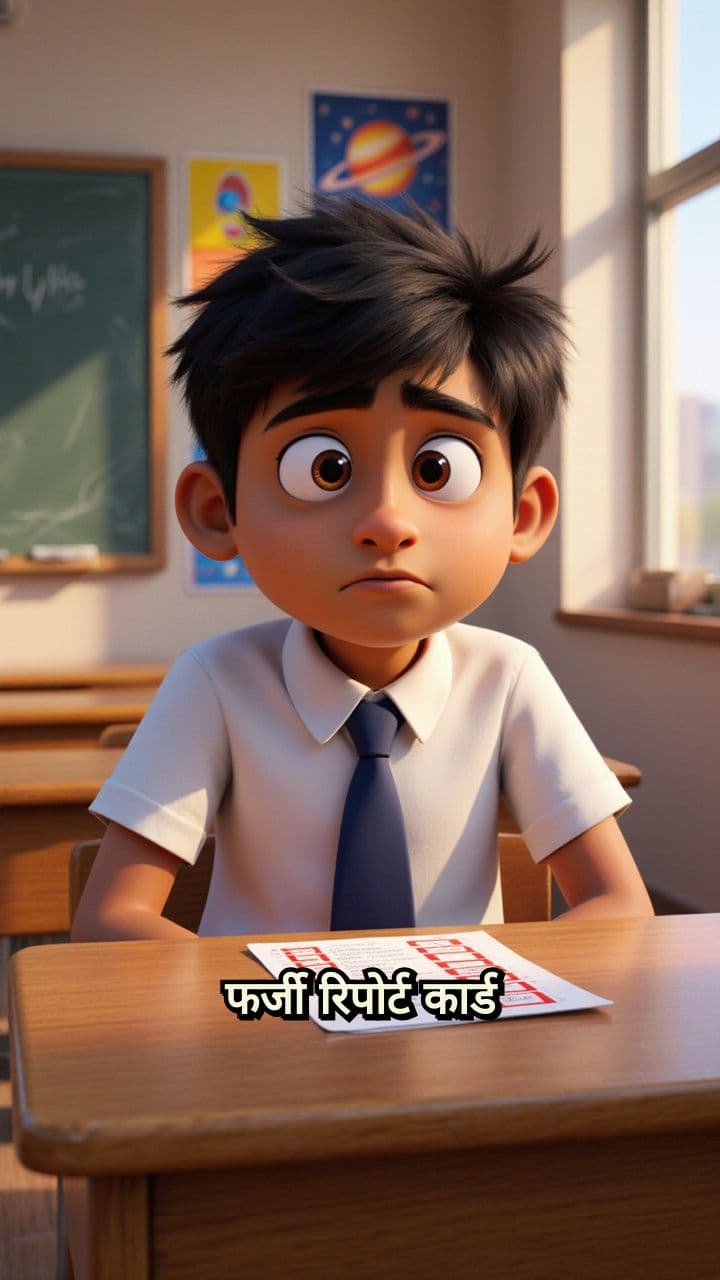 फर्जी रिपोर्ट कार्ड की चाल