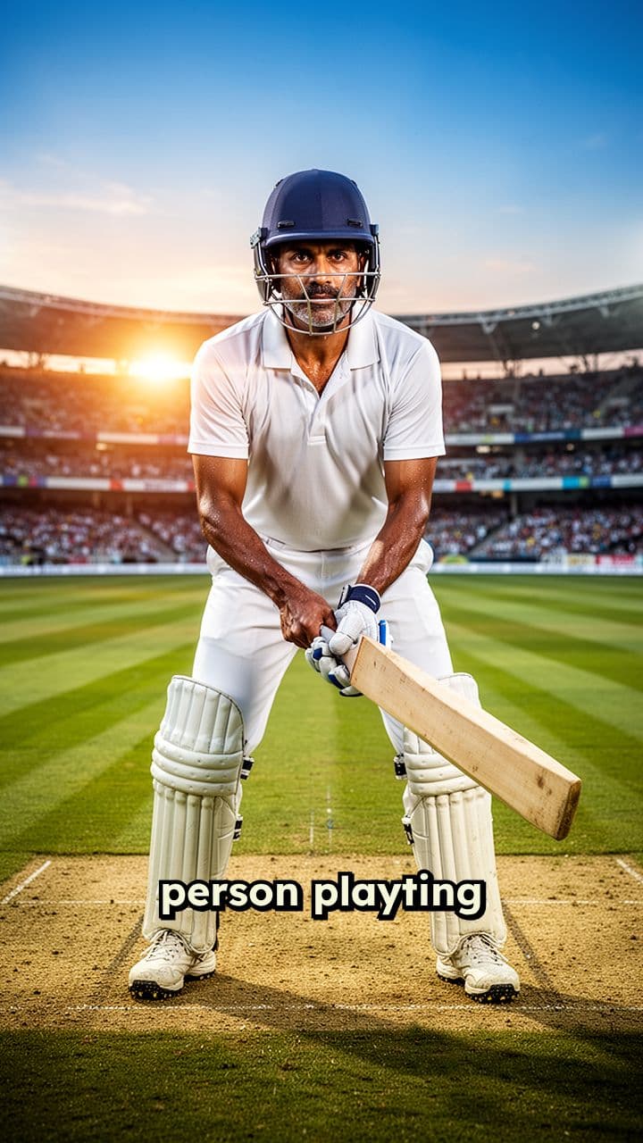 Playing Cricket on the Ground