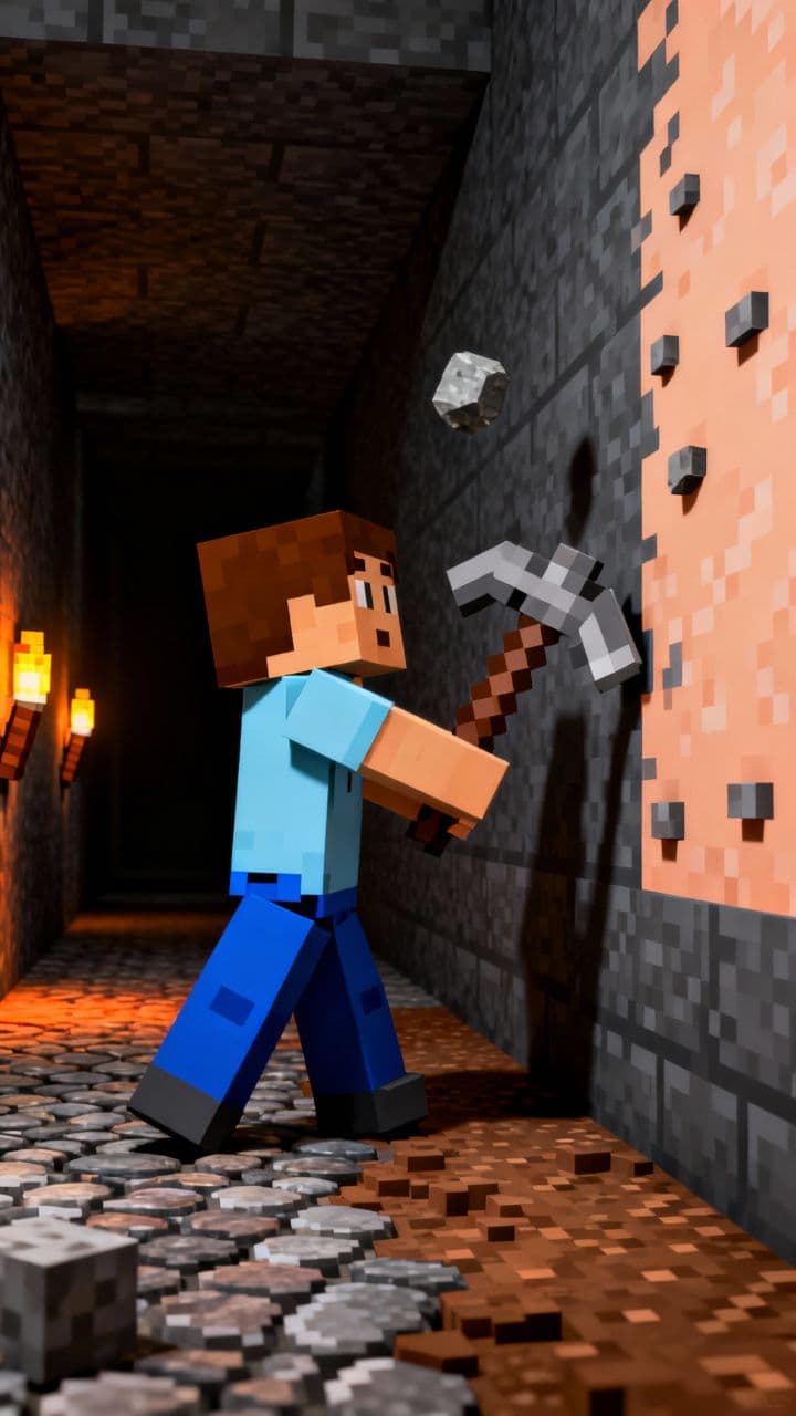 Minecraft Meme 9: Creeper Behind You