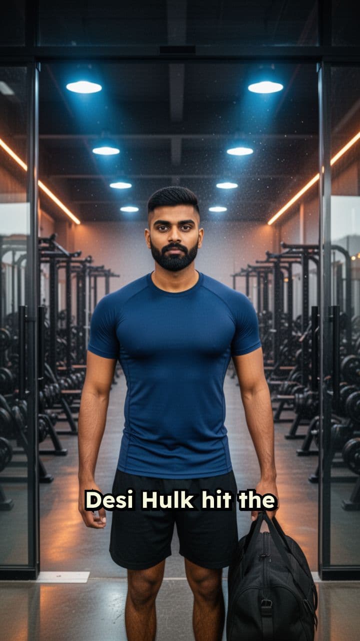 Desi Hulk’s Wild Gym Transformation