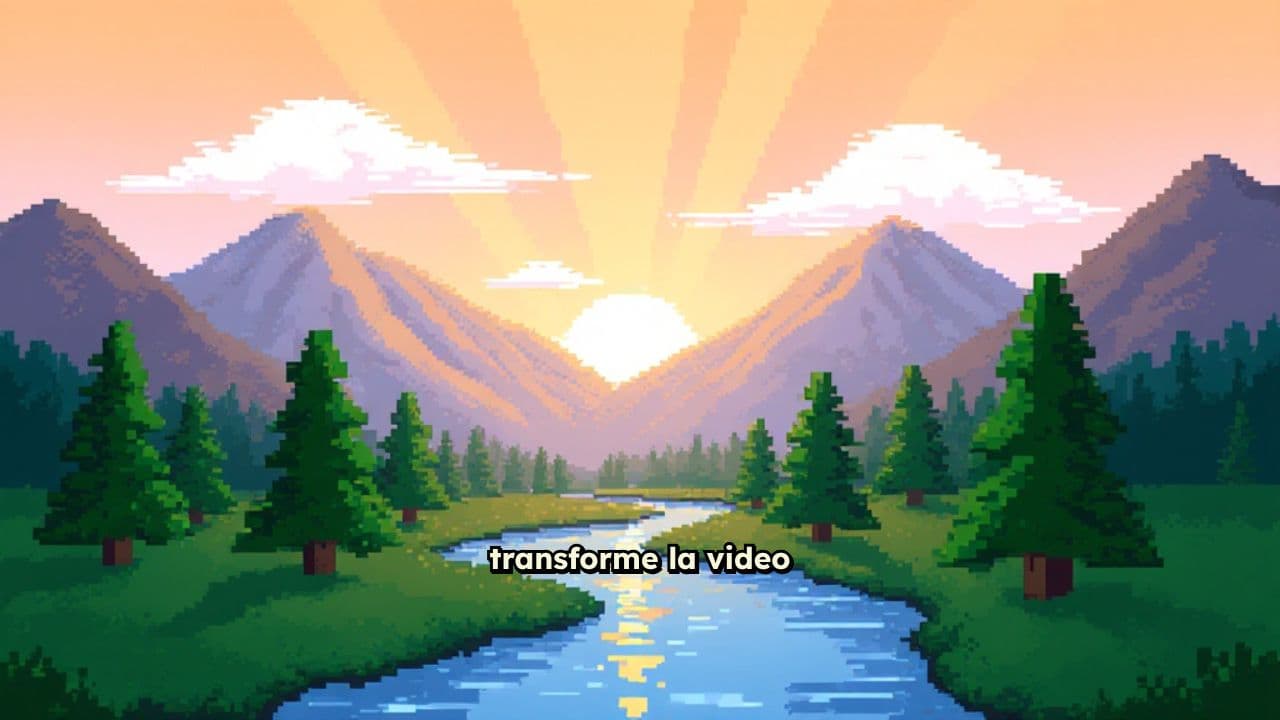 Vidéo au style Ghibli