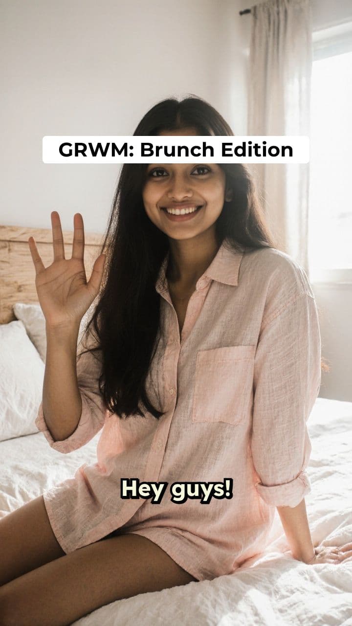 GRWM: Glamorous Brunch Look