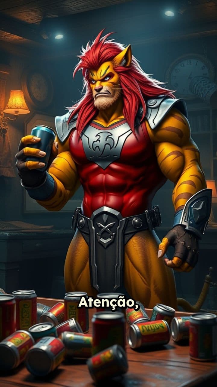 Dia de Flamengo com os Thundercats!