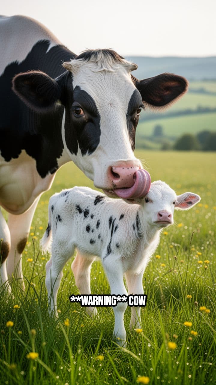 The Powerful Bond Between Cow and Calf