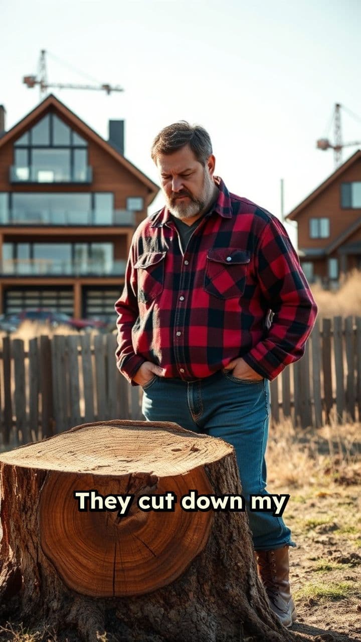 They Cut My Memorial Tree, I Fought Back