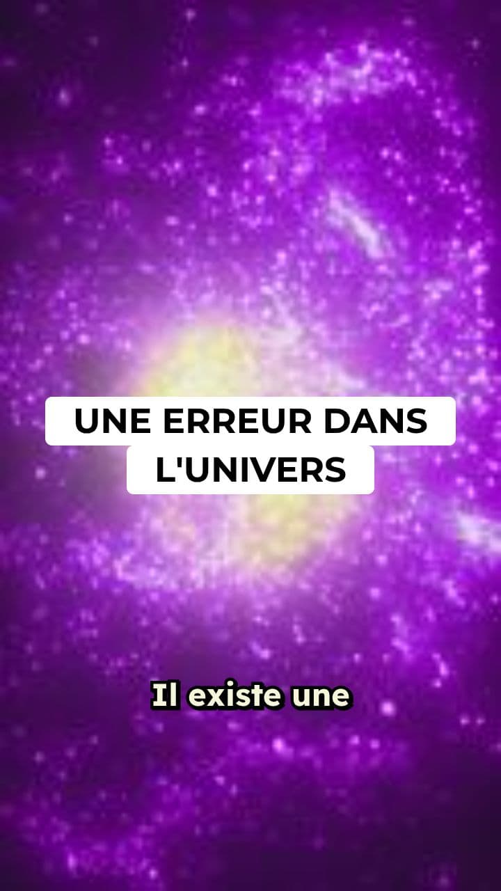 L'Erreur de l'Univers : La Tension de Hubble