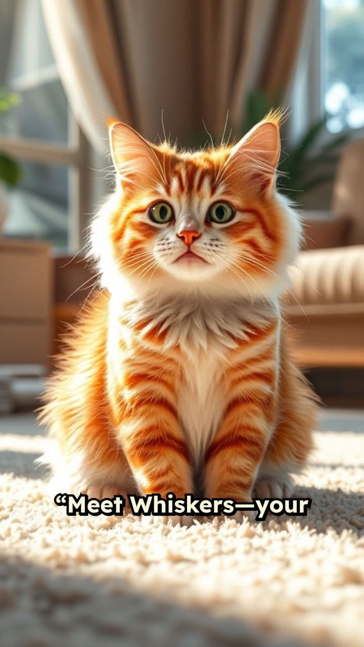 Whiskers' Playful Adventures