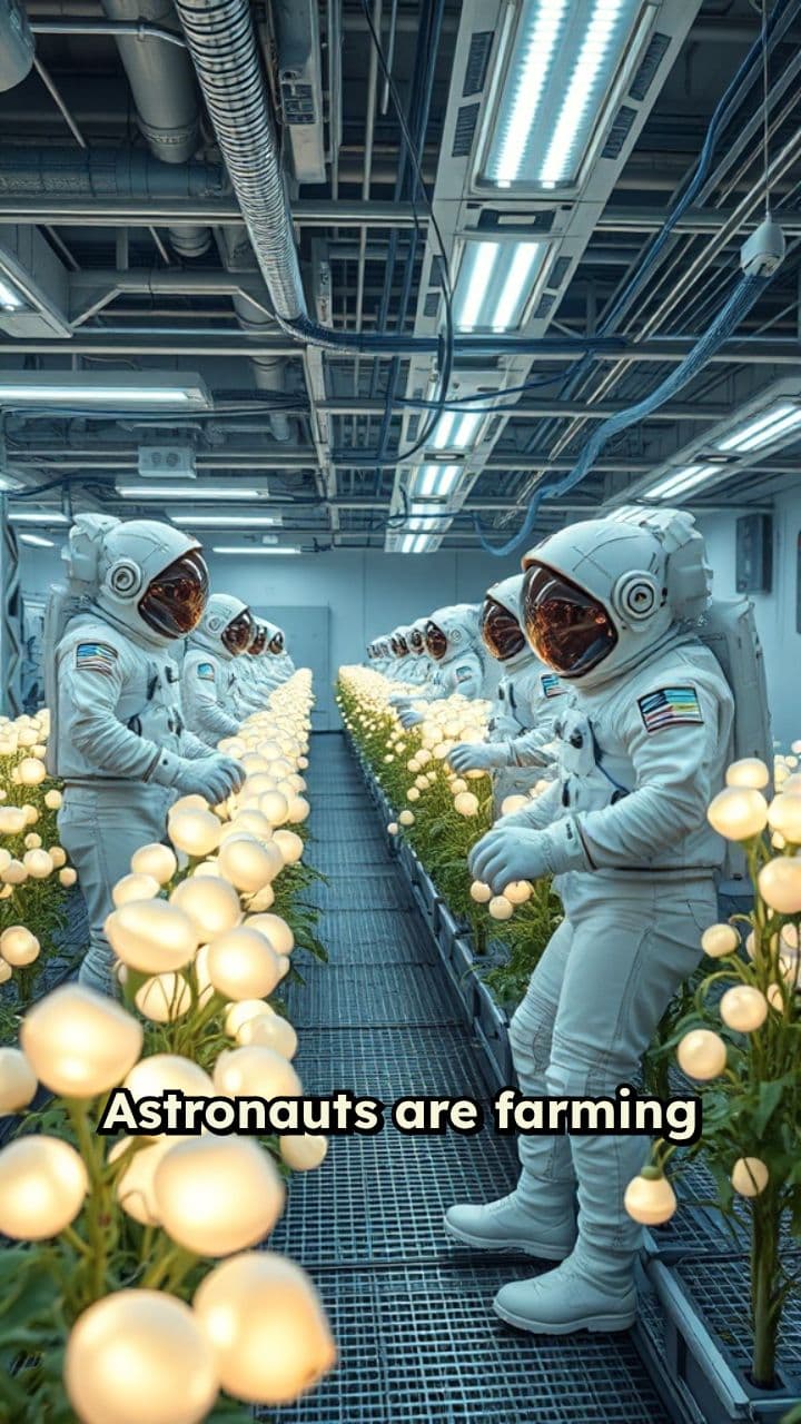 Lunar Farming: Struggles in Eternal Brightness