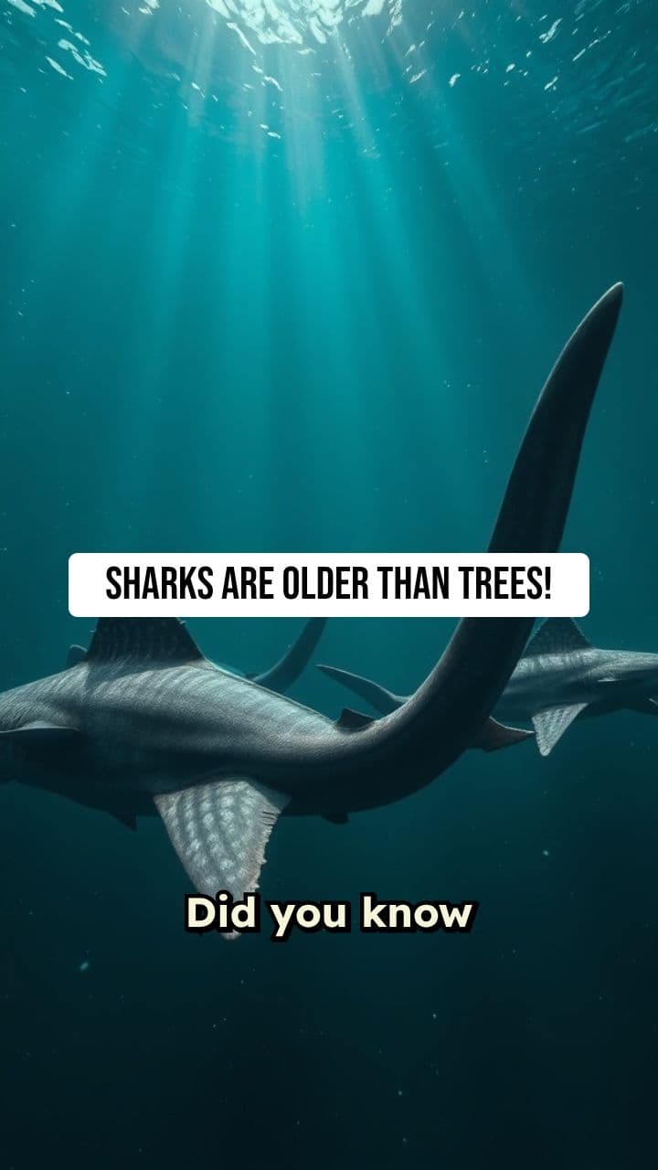 Sharks Before Trees: A Mind-Blowing Fact