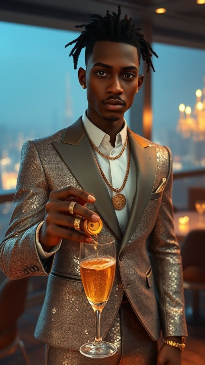 Champagne Quotes and Fast Life Vibes