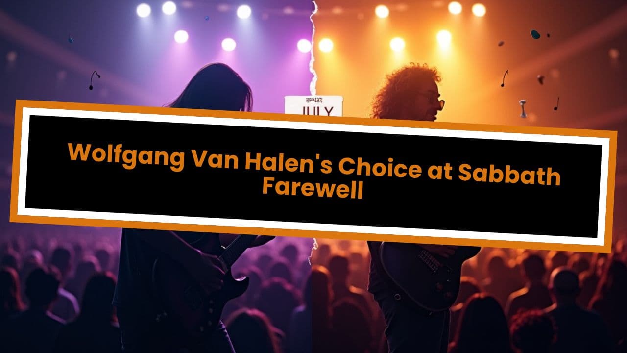 Nuno Bettencourt Drops Bombshell on Wolfgang Van Halen Skipping Sabbath Farewell