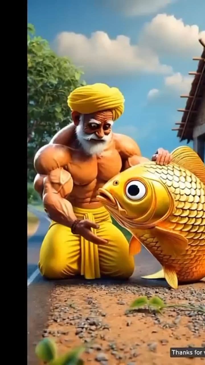 The Farmer and the Juice-Giving Fish