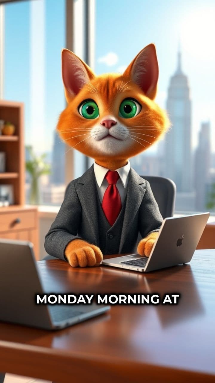 Corporate Cat: The Red Dot Incident