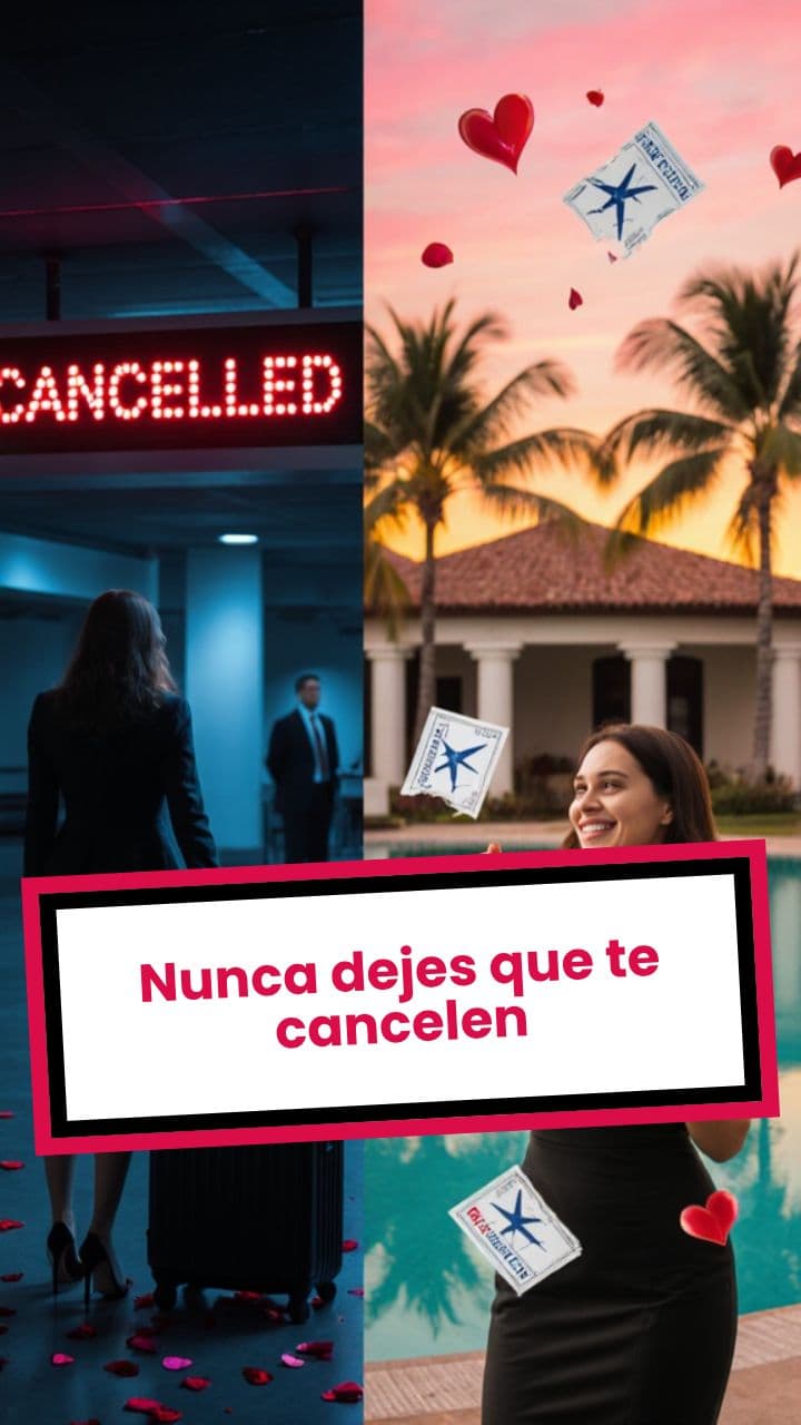 Nunca dejes que te cancelen