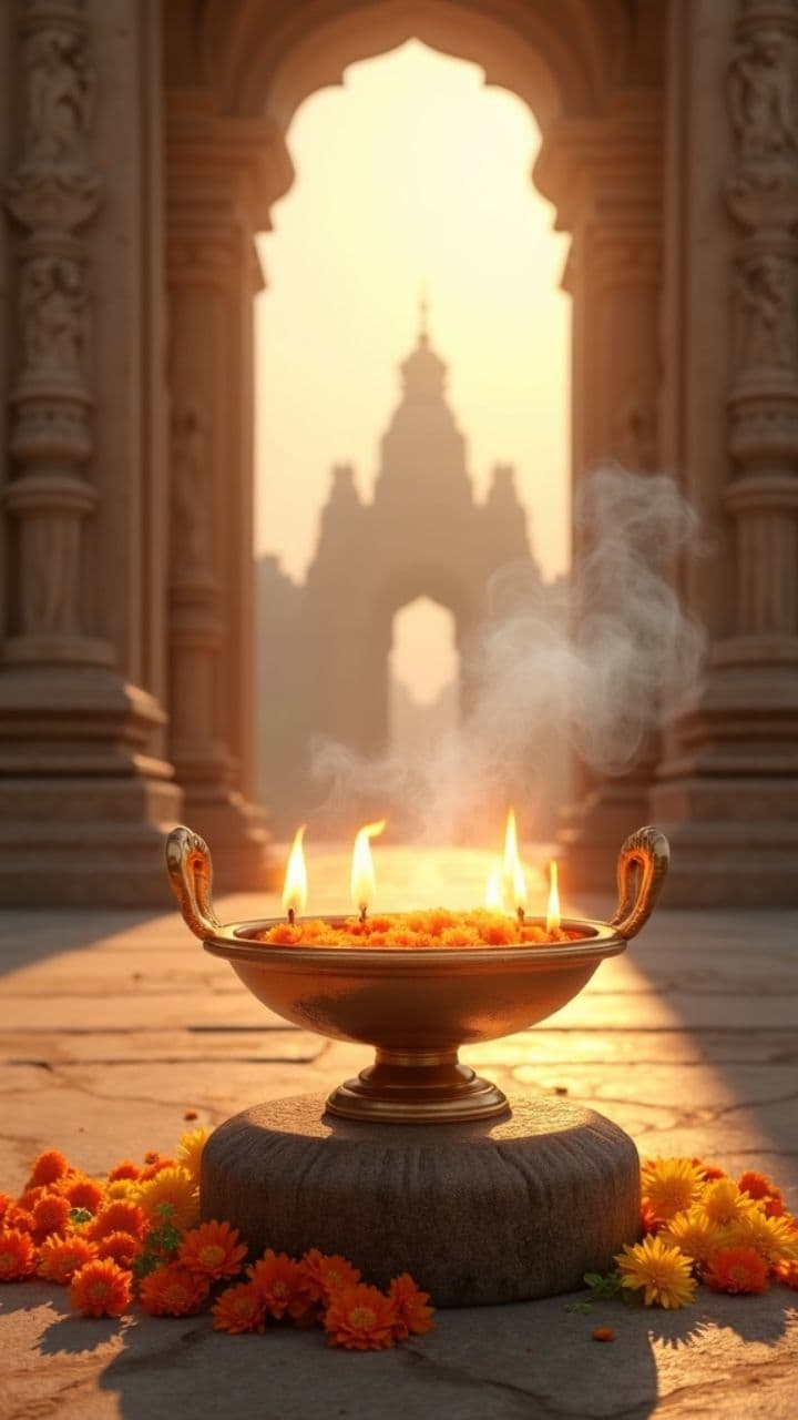 Devotional Announcement at Tirumala Temple