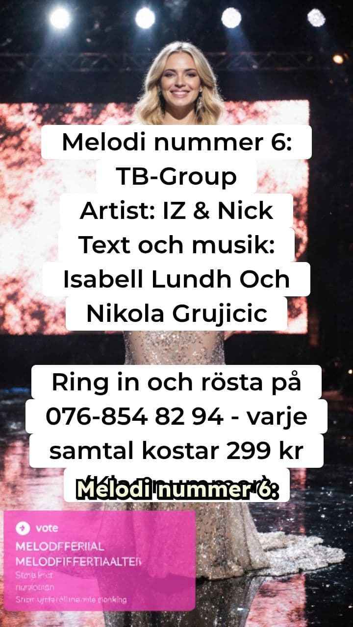 Melodifestivalen Introduktion