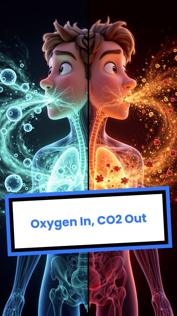 Oxygen In, CO2 Out