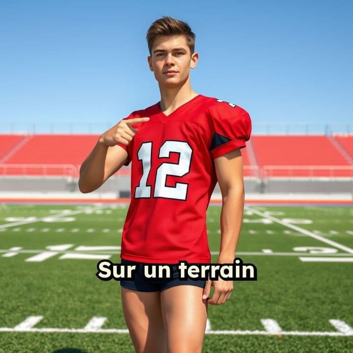 La route SLANT au Flag Football