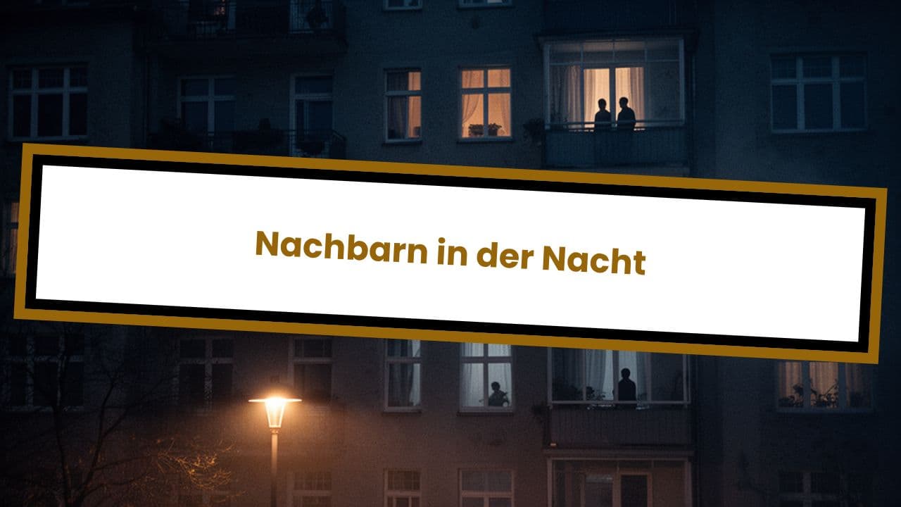 Nachbarn in der Nacht