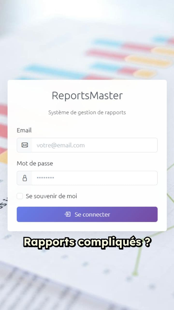 Simplifiez votre reporting avec REPORTSMASTER