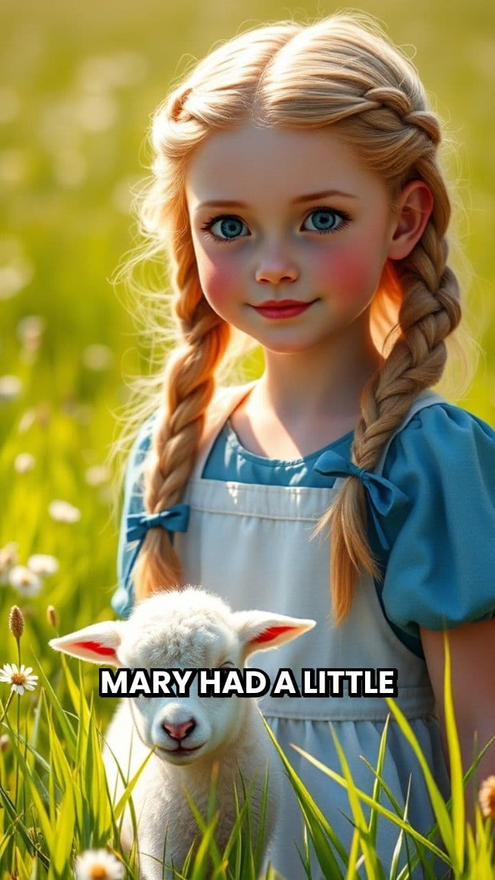 Mary and Her Gentle Lamb