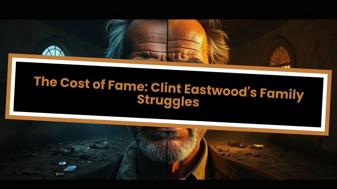 The Cost of Fame: Clint Eastwood's Family Struggles
