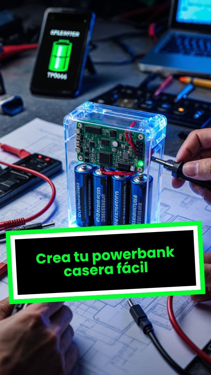 Crea tu powerbank casera fácil