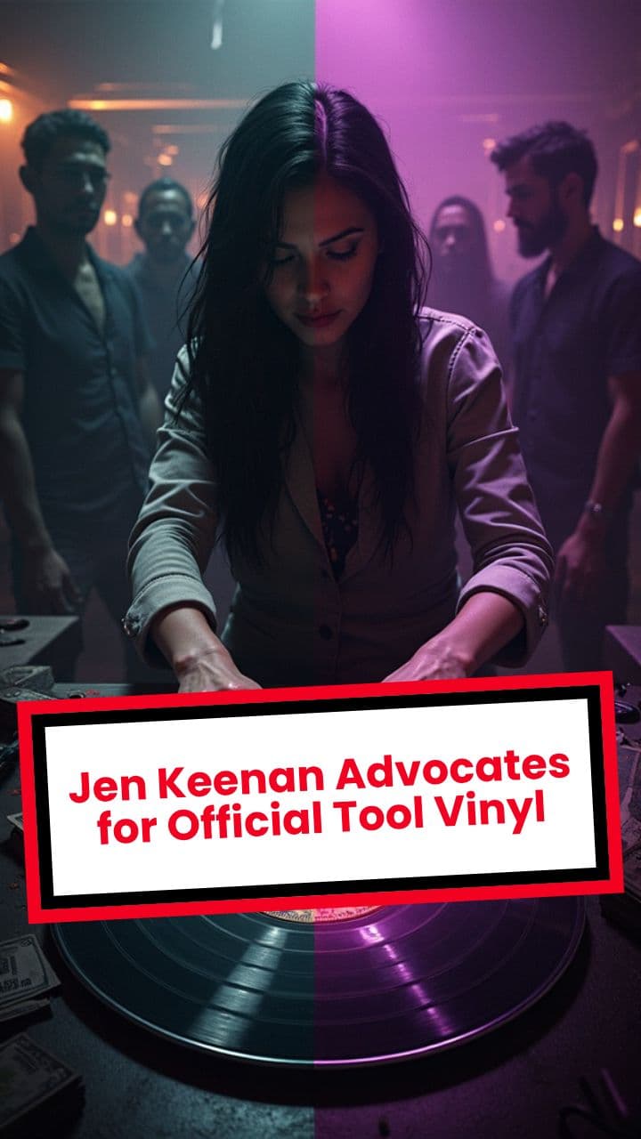 Jen Keenan Advocates for Official Tool Vinyl