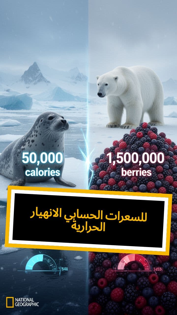 الانهيار الحسابي للسعرات الحرارية