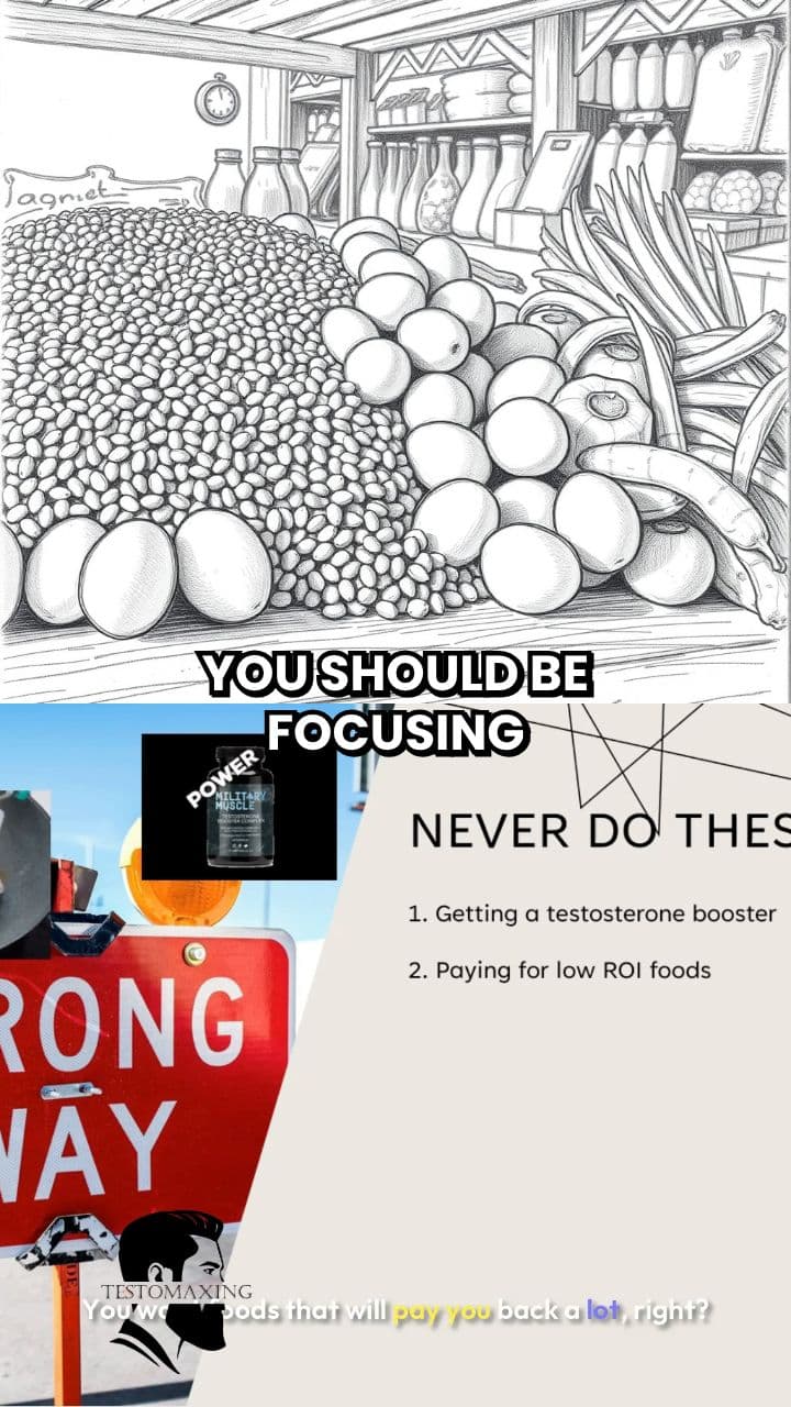 High ROI Foods for Boosting Testosterone