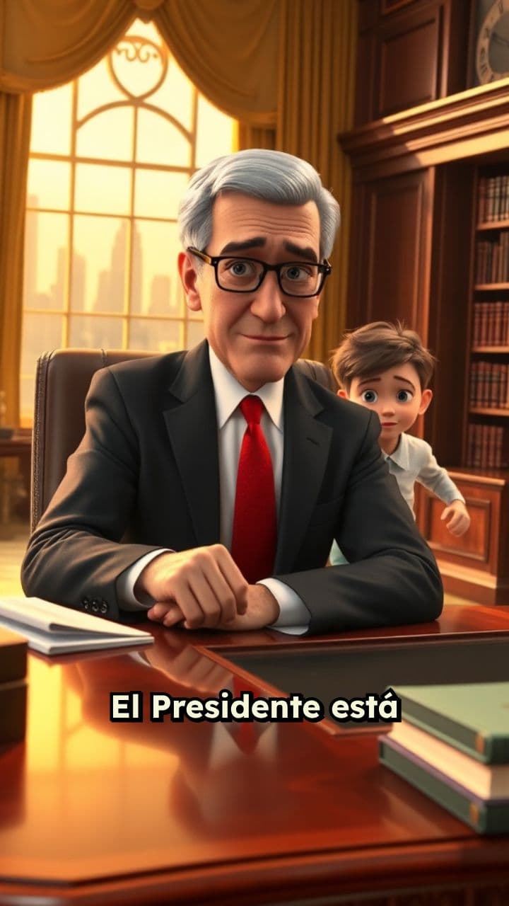 Interrupción en el despacho presidencial