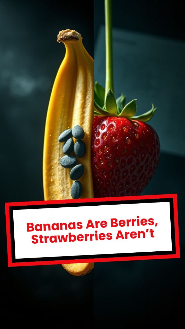 Bananas Are Berries, Strawberries Aren’t