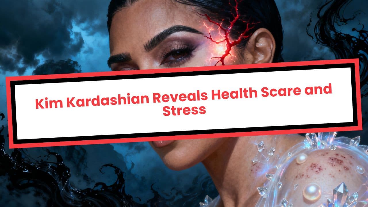 Kim Kardashian Reveals Health Scare and Stress