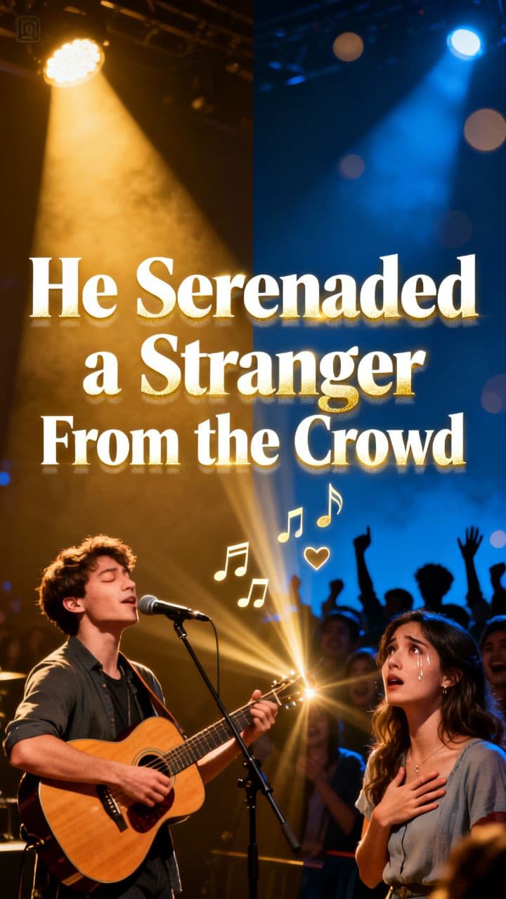 He Serenaded a Stranger From the Crowd