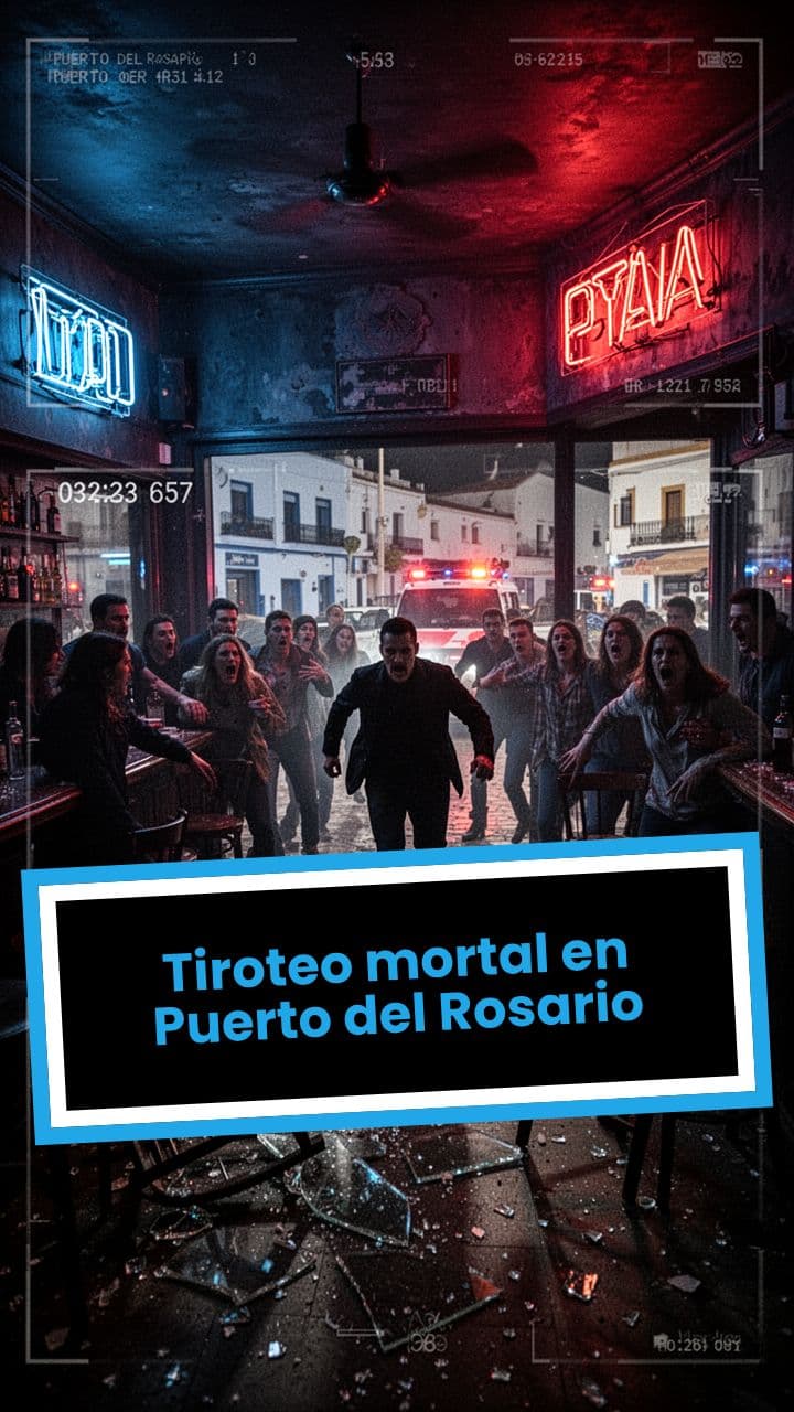 Tiroteo mortal en Puerto del Rosario