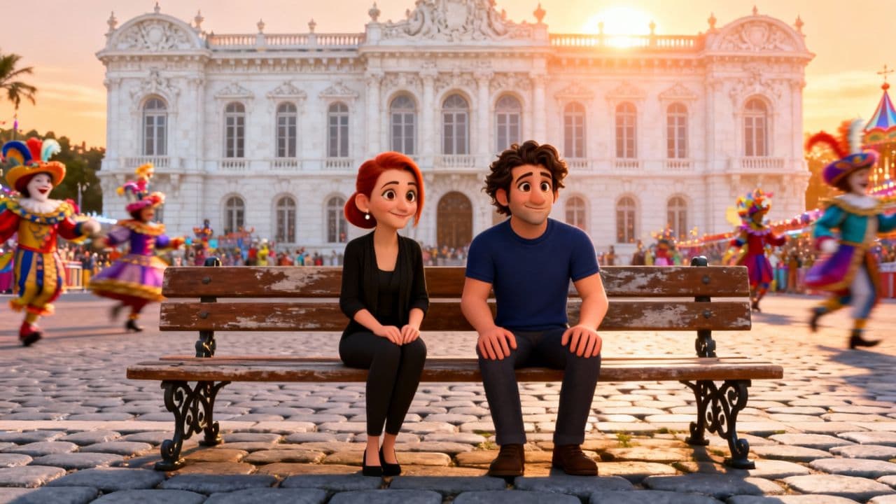 #7497 A Carnival Kiss in Biarritz