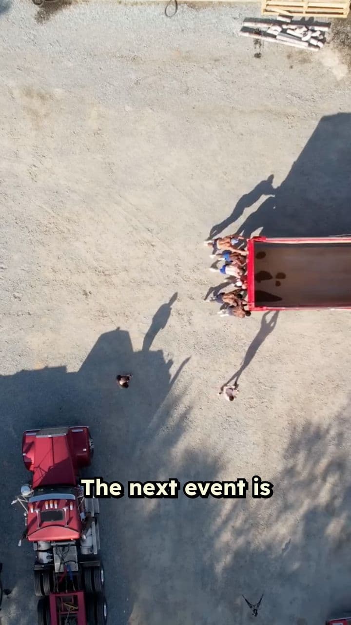 Pushing a 15-Ton Dump Truck