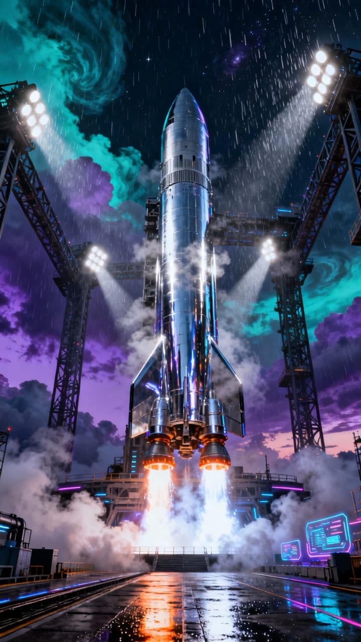 Navire d'argent vers demain