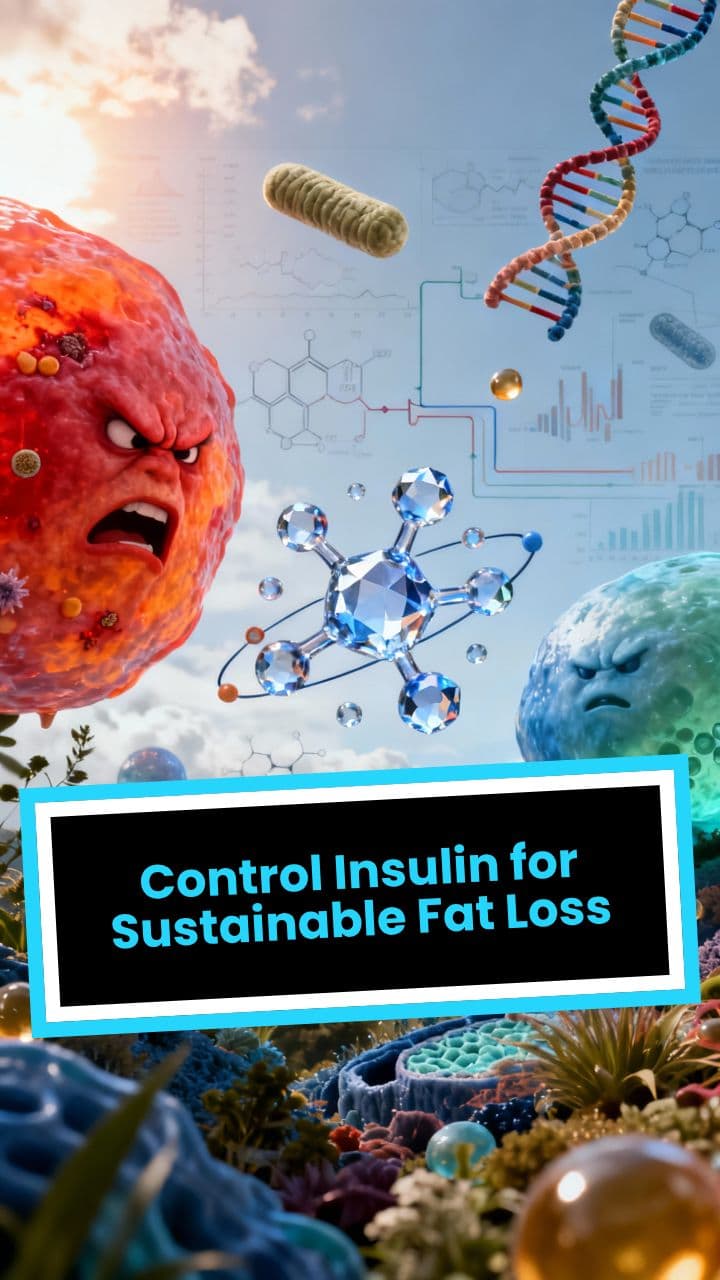 Control Insulin for Sustainable Fat Loss