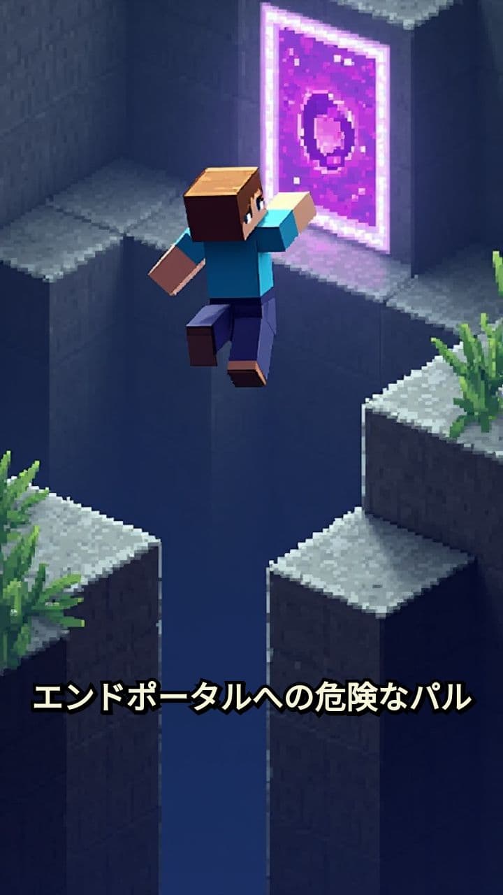 危険なエンドポータルパルクール