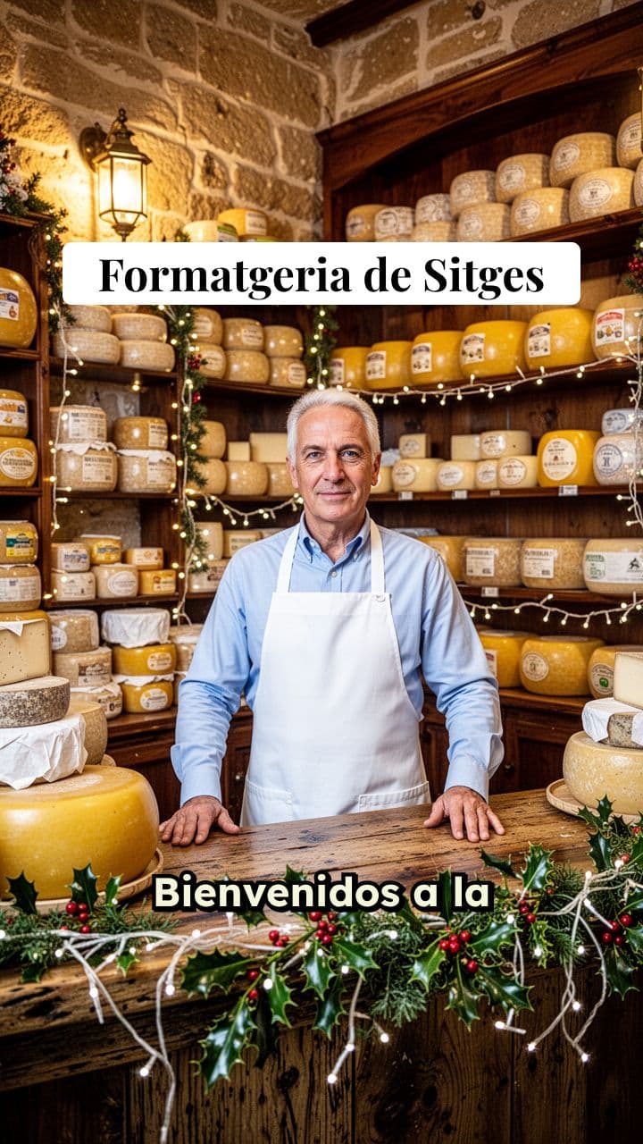 Felices Fiestas en la Formatgeria de Sitges