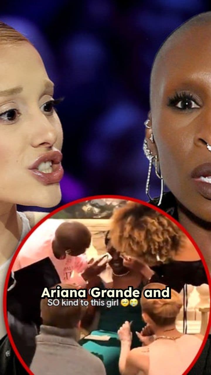 Ariana Grande and Cynthia Erivo Show Kindness