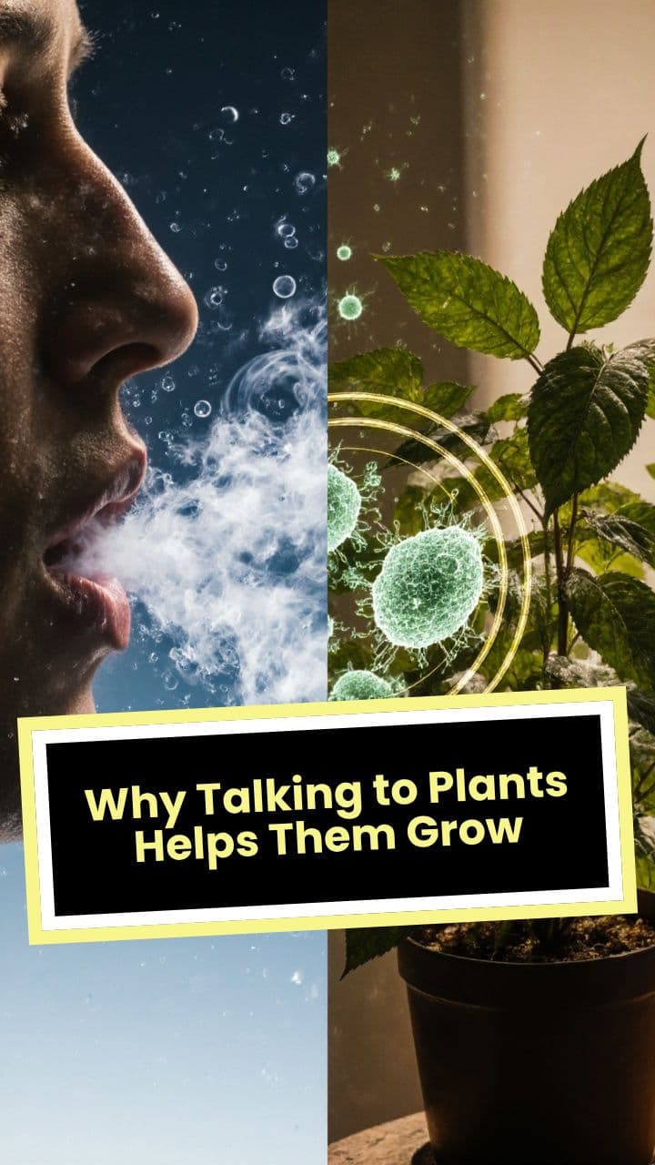 Why Talking to Plants Helps Them Grow