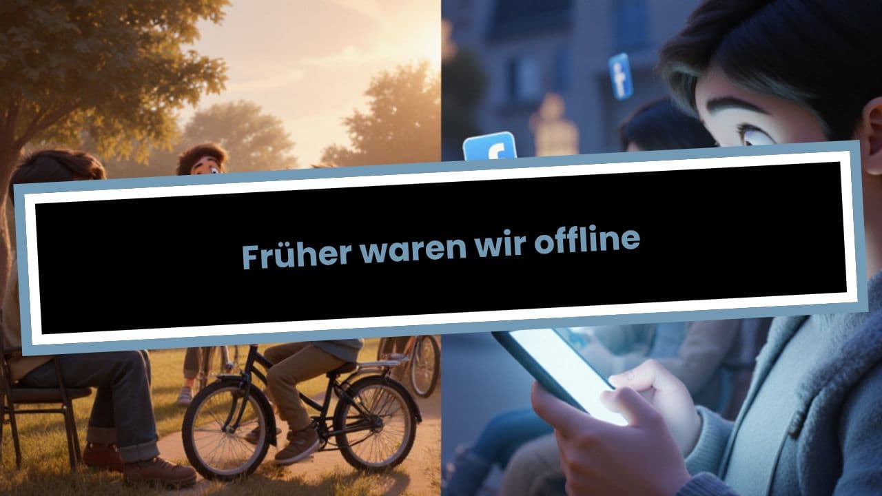 Früher waren wir offline