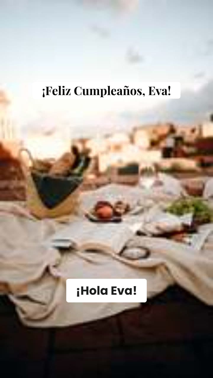 Mensaje de Cumpleaños de Harry Styles para Eva