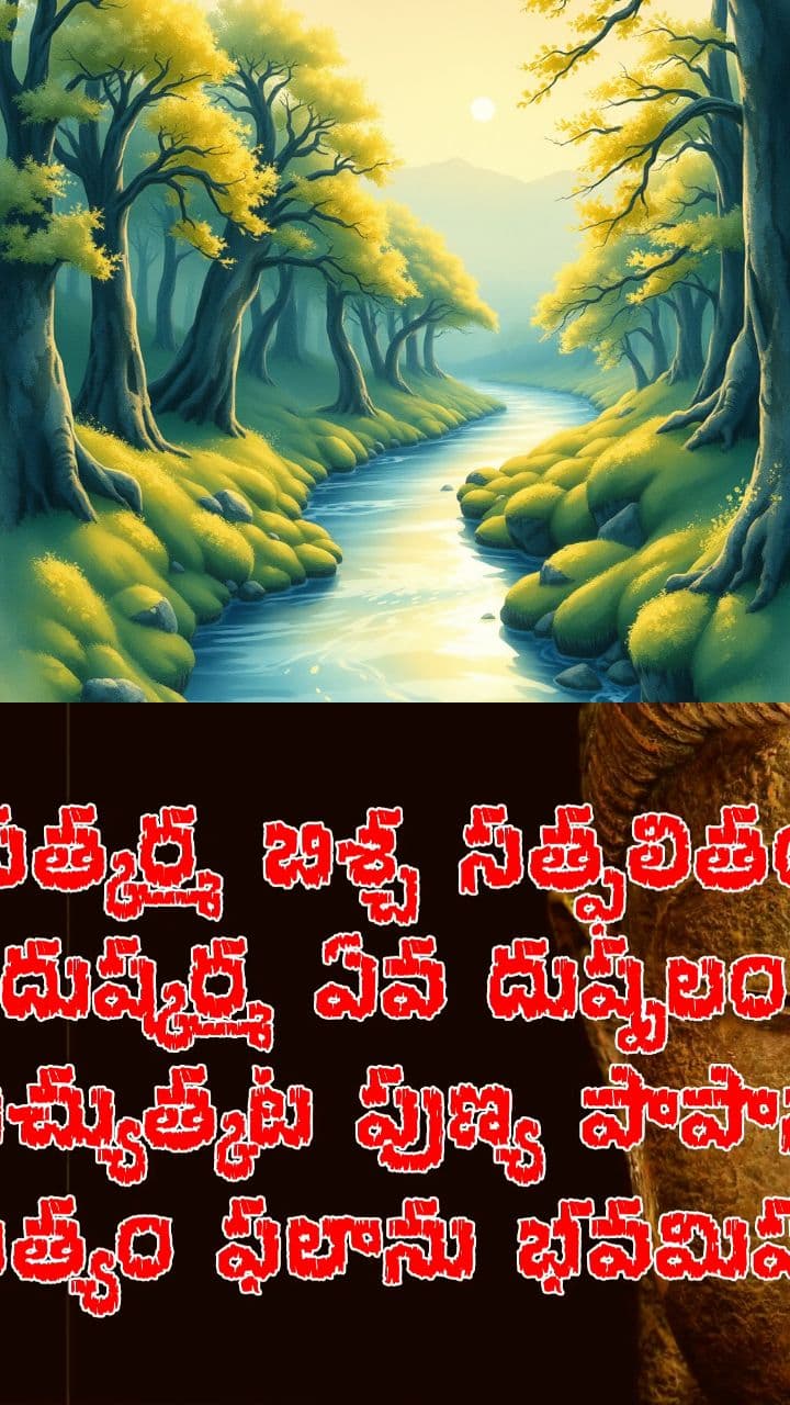 ఈ చోటి కర్మ యొక్క నియమం